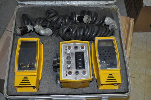 Topcon agtek sonic system with 2 trackers and control panel for sale