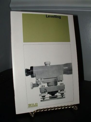 Wild Heerbrugg Levelling Book 45 Pages - Excellent Cond. - Surveying Switzerland