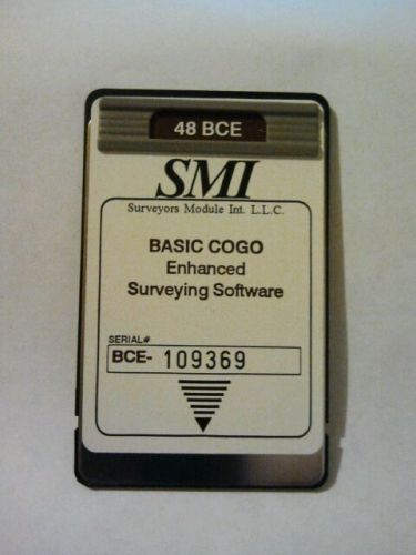 SMI Enhanced Surveying Card for HP 48GX Calculator