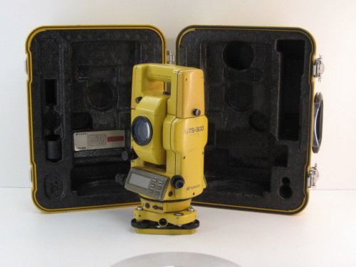 TOPCON GTS-302 3&#034; TOTAL STATION FOR SURVEYING &amp; CONSTRUCTION WITH FREE WARRANTY