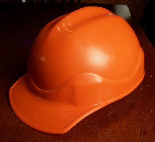 Vintage E.D. Bullard hard boiled hard hat orange