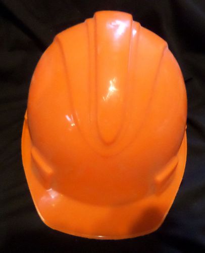 Jackson safety 20395 charger high density polyethylene orange hard hat for sale