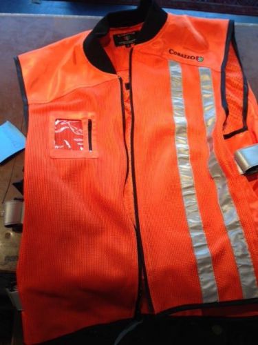 Corazzo reflective safety motorcycle vest torn seam for sale