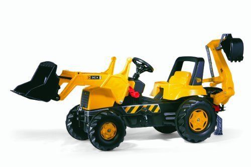 NEW Rolly JCB Backhoe Loader Tractor  Yellow