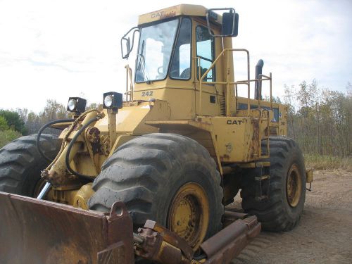 cat caterpillar dozer wheel 824c 12ft blade hyd tilt powershift 29,5x25 60% farm