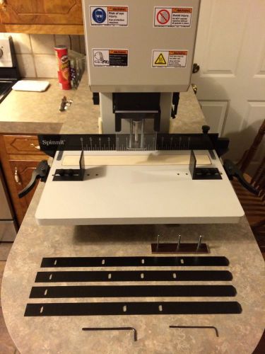 Spinnit EBM 2.1 Desktop Paper Drill &#034;Like New Condition&#034;