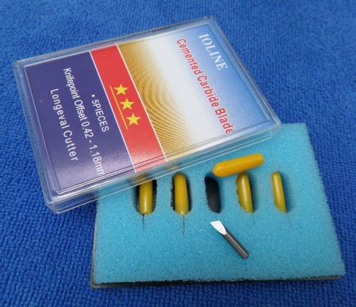 New 5 pcs 30° ioline blades cutting plotter blade vinyl cutter blade knife for sale