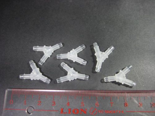 6 x Tube Y-Connectors for tube size : 2mm x 4mm