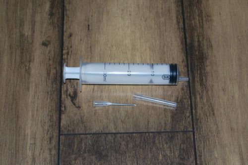Plastic syringe 30ml with sharp needle for refilling printer cartridges for sale
