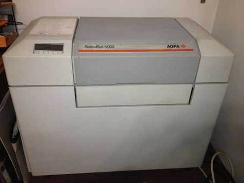 Agfa selectset 5000 in excellence conditions for sale
