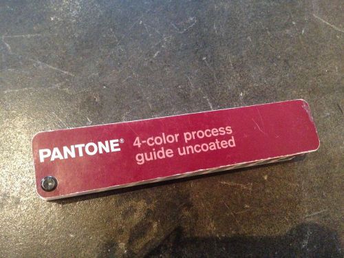 Pantone 4-Color Process Guide Uncoated 2005
