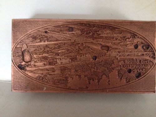 Copper Safe Bridge Printing Plate