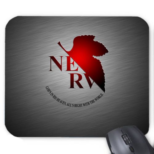 NERV Nerve Logo Mouse Pad Mat Mousepad Hot Gift