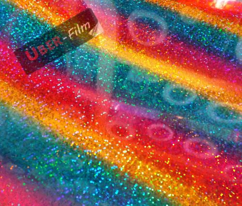 Uber-Film Rainbow Textile Flex Garment Vinyl Film T-shirt Vinyl Heat Pressing
