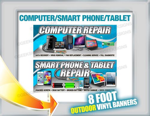 Smart Phone Tablet Computer Repair outdoor banner sign poster iphone samsung