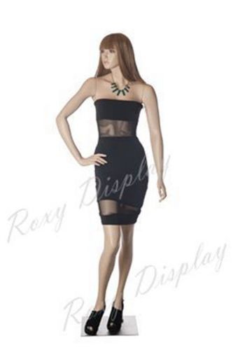 Female Fiberglass Mannequin Pretty Face Elegant Looking Dress Form #MC-CLARA04