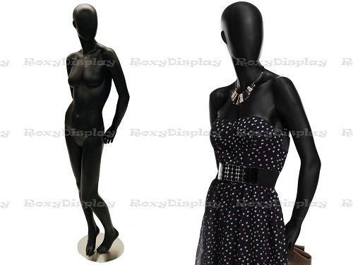 Fiberglass Black Color Female Mannequin Abstract Style #MZ-OZIB2