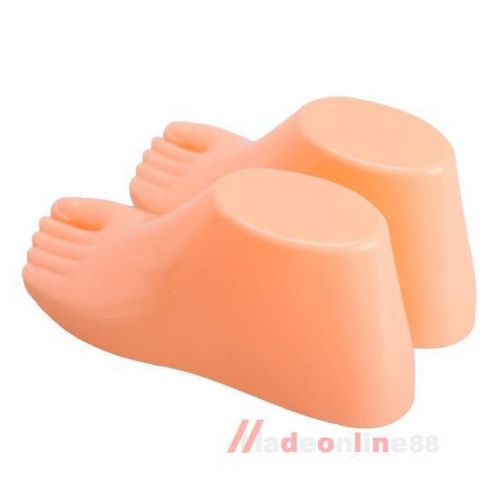 M3AO Pair of Hard Plastic Children Feet Mannequin Foot Model Tools for Shoes