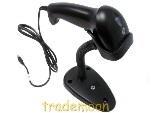 QY405AT HP USB 1D Hand Held Barcode Reader with Stand