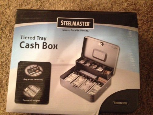 STEELMASTER Tiered Cash Box