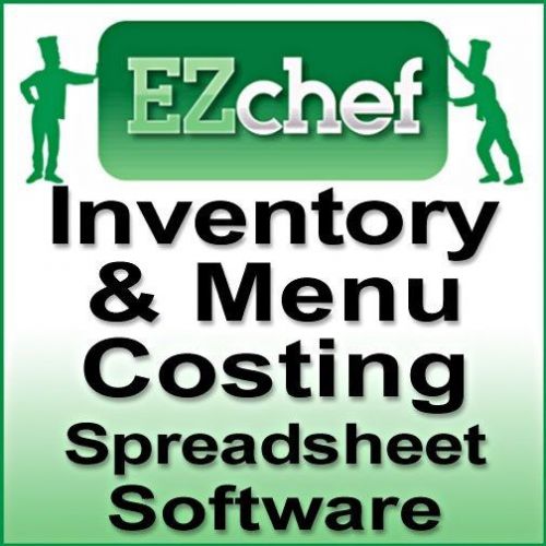 EZChef SOFTWARE Restaurant Inventory, Menu Costing Spreadsheets