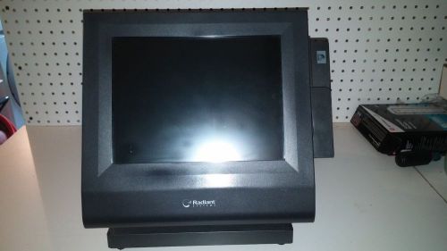 Radiant P1210 POS Touch Terminal For Aloha OA00284 FOR PARTS/NO MB OR PS
