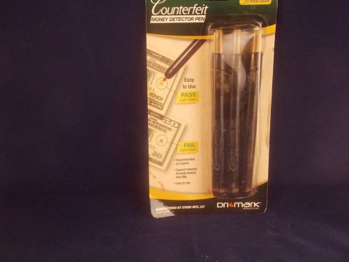 Dri-mark Counterfeit Detector Pen With Retractable Tip (3 Pack)