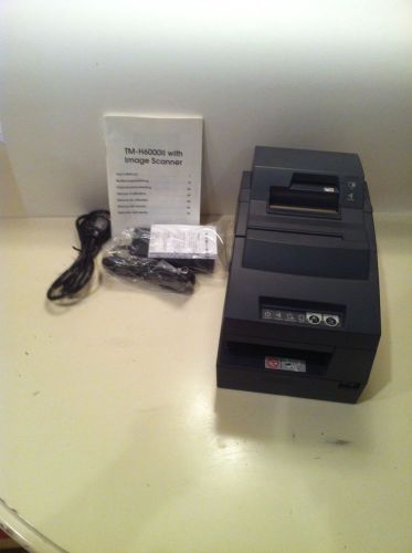 Epson TM-6000II Printer With Image Card Scanner