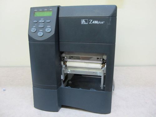 Zebra z4m plus thermal barcode label printer z4mplus z4m00-2001-0020 for sale