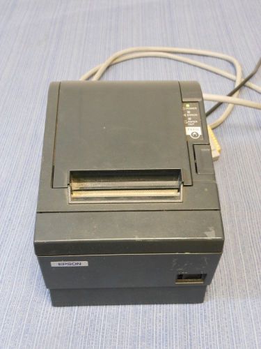 Epson tm-t88iiip point of sale thermal printer tested and works 100% with cable for sale