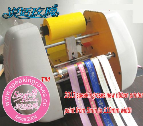 2013 new maple s208 thermal transfer ribbon printer can paint golden words for sale