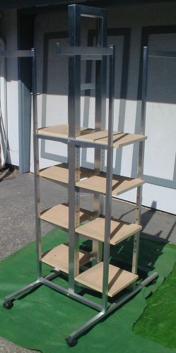 Great Display Rack (can hold folded and hanging.  Local Pickup Only. A GR8 Deal!