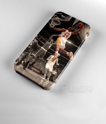New Design Kobe Bryant Slam Dunk 243D iPhone Case Cover