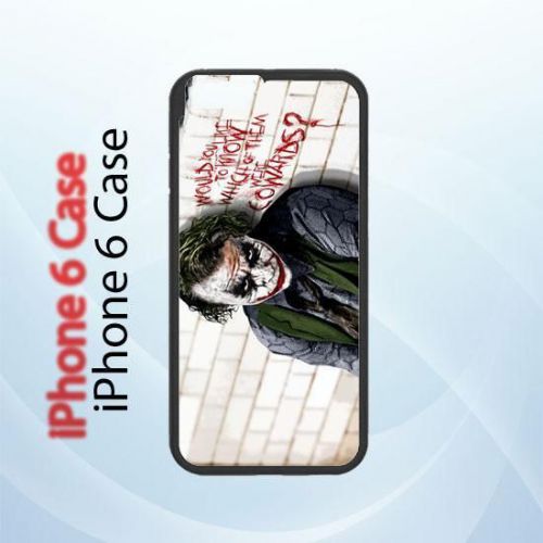 iPhone and Samsung Case - Joker Quote on The Wall