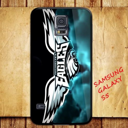 iPhone and Samsung Galaxy - Philadelphia Eagles Wings Logo Rugby Team NFL - Case