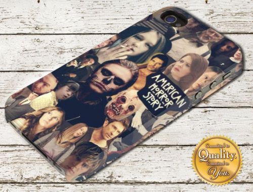 American Horror Story Collage Scary Face iPhone 4/5/6 Samsung Galaxy A106 Case