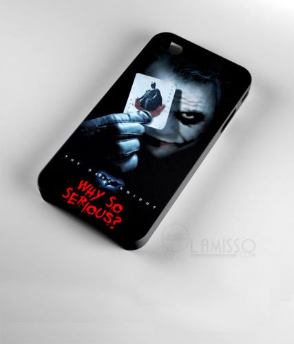 Joker why so serious IPhone 4 4S 5 5S 6 6Plus &amp; Samsung Galaxy S4 S5 Case