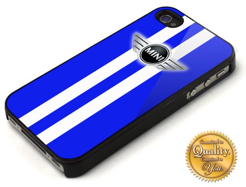 Mini Cooper Blue White Logo For iPhone 4/4s/5/5s/5c/6 Hard Case Cover