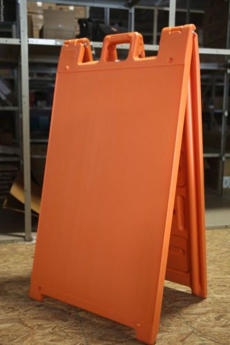 Plastic a-frame - 24&#034;x24&#034; squarecade 36 (orange) for sale