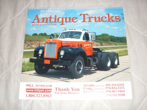 2015 Antique Trucks Calendar Dodge Chevrolet International Kenworth Mack Ford