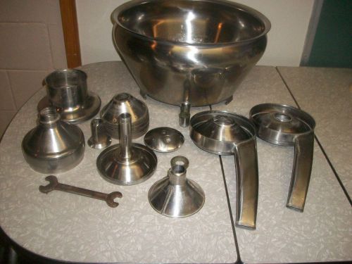 Cream separator stainless steel parts unknown maker for sale