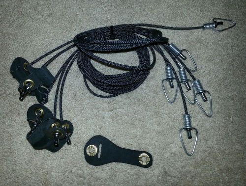6, short neoprene hitches tethers! gamefowl game fowl chicken tie out tieout. for sale