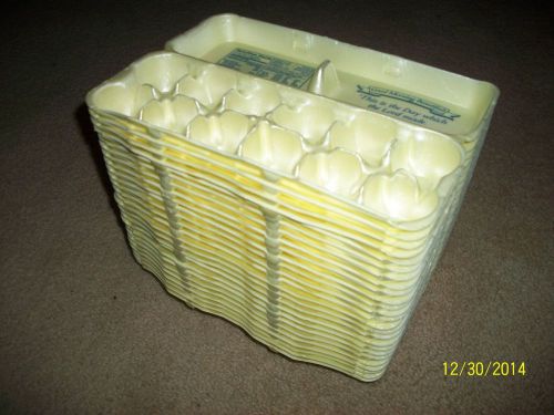 &#034;25&#034; Styrofoam Egg Cartons--Holds a dozen extra large eggs