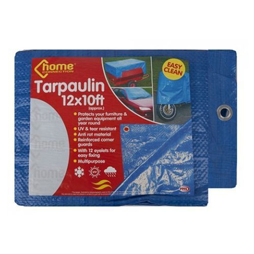 Multipurpose Tarpaulin 12&#039; X 10&#039; Weather Protection Car Tent Garden Furniture