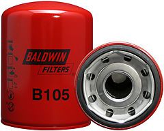 Baldwin B105 Heavy Duty Lube Spin-On Filter, 1 case