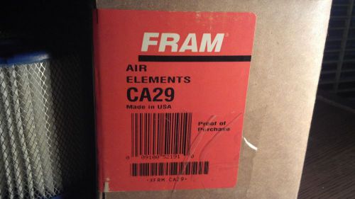 FRAM CA29 Round Plastisol Air Filter