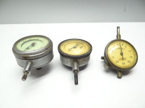 Lot of vintage used old bc ames co bryant heald industrial pressure gauges parts for sale
