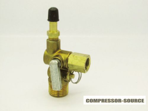 Compressed air bubble tank manifold valve w/ fill port , ball valve , &amp; relief for sale