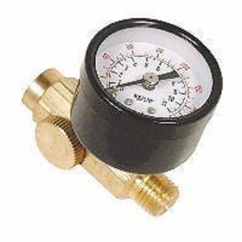 Oem 1/4&#034; npt air regulator valve w/gauge 25848 for sale