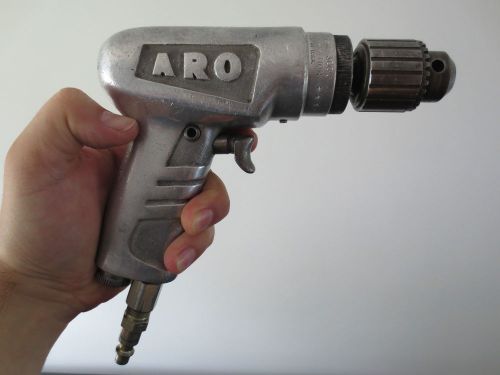 Aro air drill pneumatic screw driver, 3000 rpm, model 7364-du, jacobs chuck 30b for sale